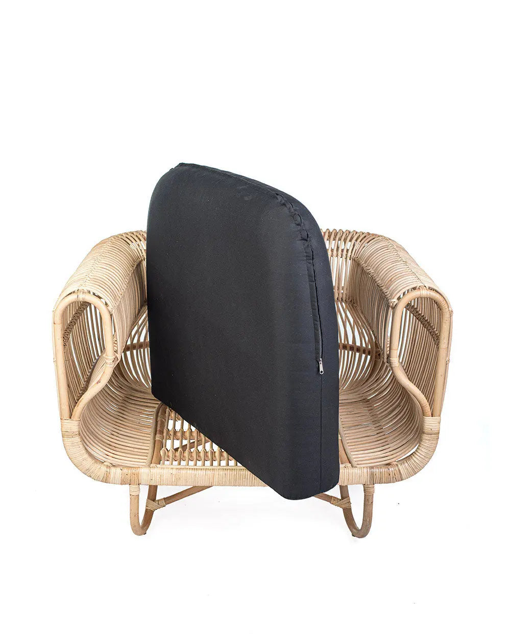 VICTORIA Solo Rattan Sofa Natural | Boho Living Chair
