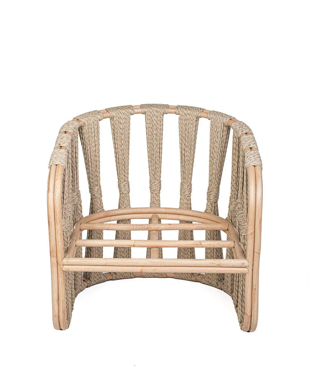 TAYO Solo Rattan Sofa | Boho-Rustic Living Chair