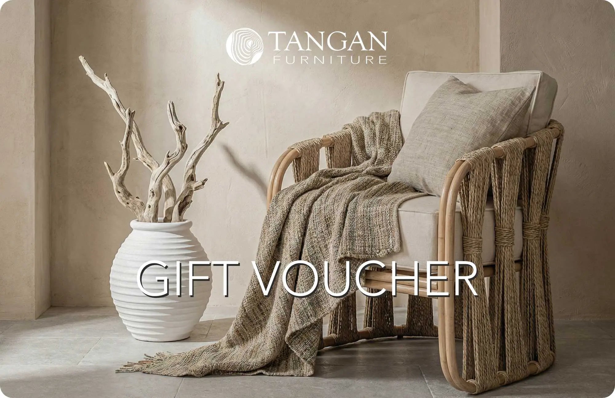 Tangan Furniture Gift Card | Unique Home Decor Gift