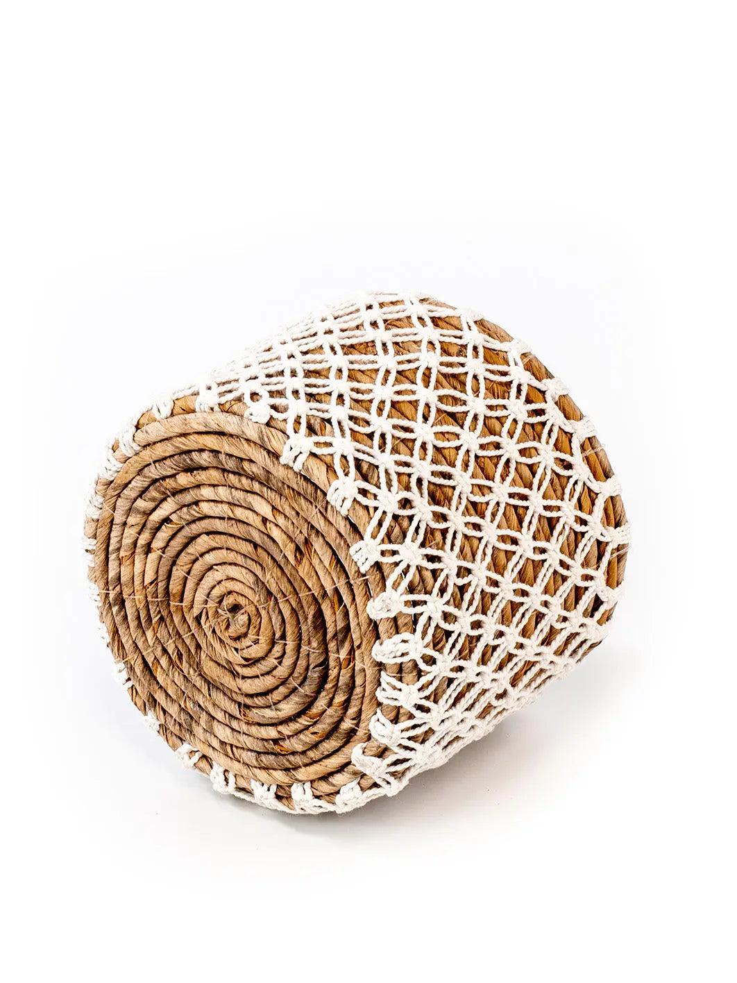 SHALA Woven Small Baskets Ø13 & 16 cm | Handcrafted Storage Set