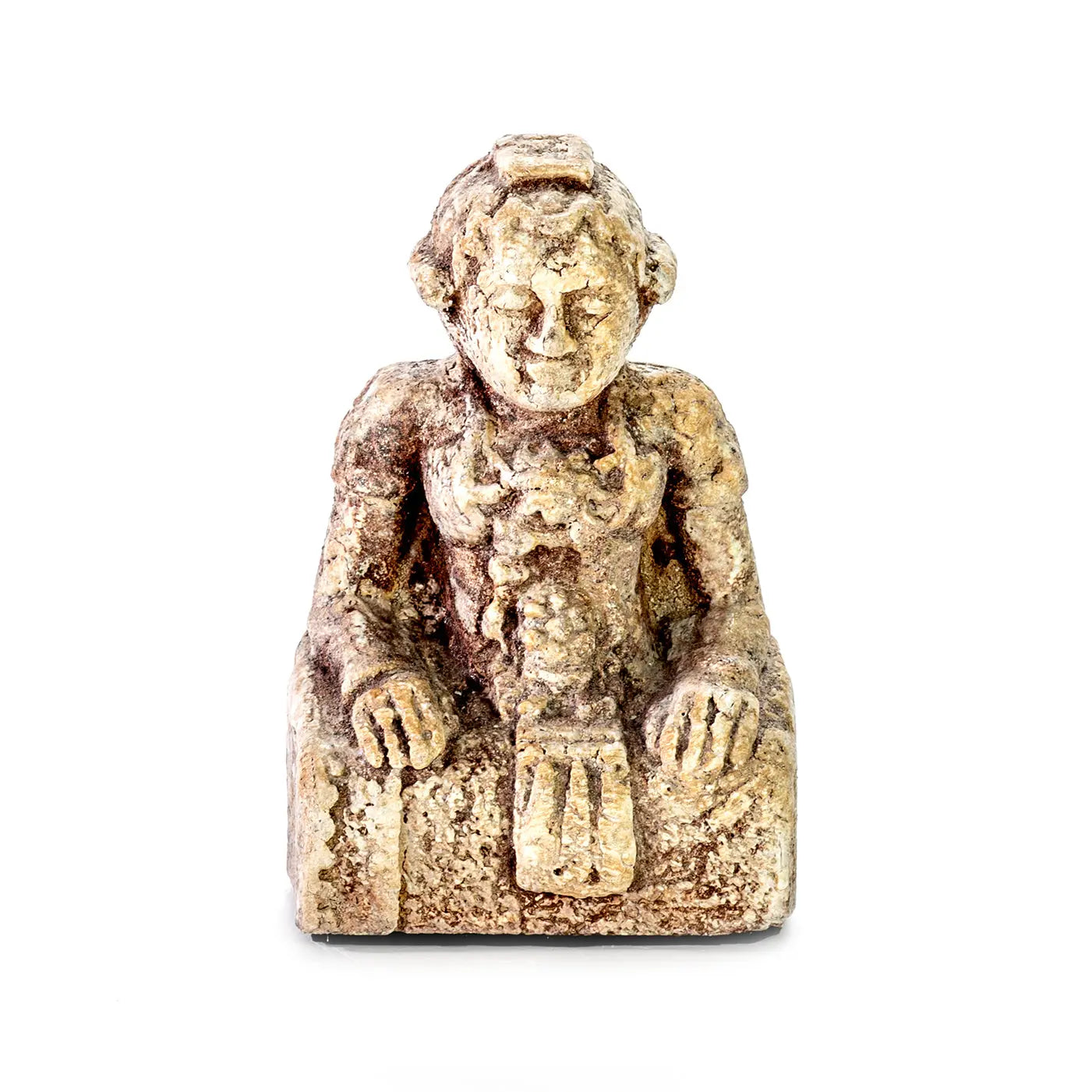 ILUH Ceramic Statue 11x17 cm | Handcrafted Mini Decor