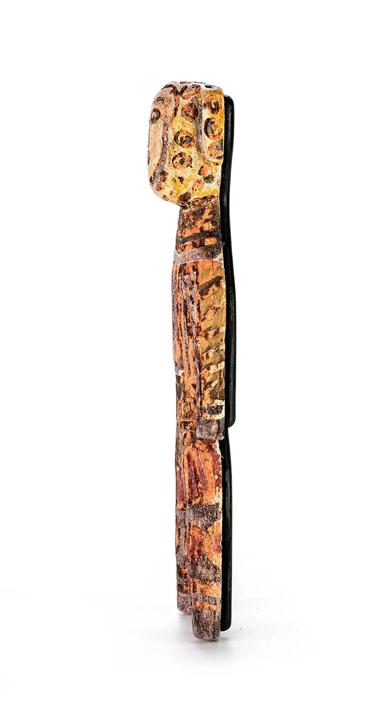 MIMI Wall Mounted Ceramic Statue 17x50 cm | Sculptural Wall Art