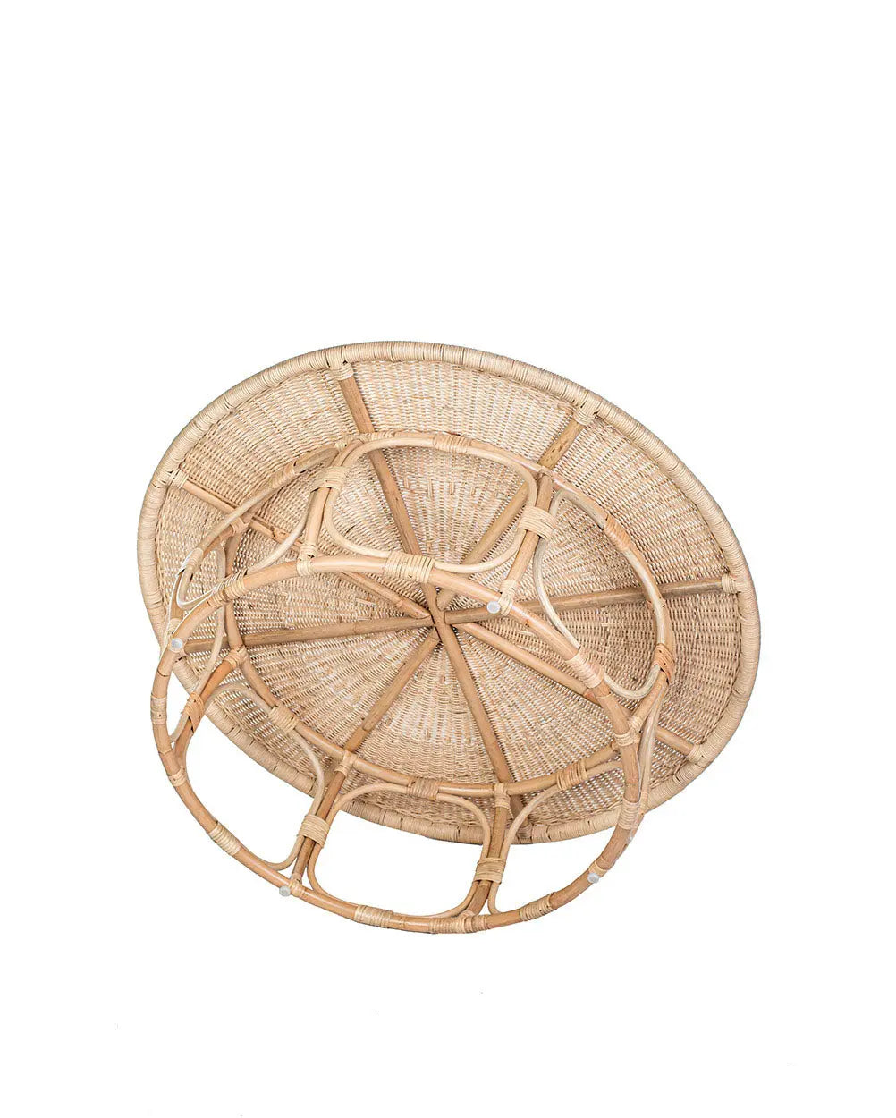 FITRIT Rattan Coffee Table Natural 80 cm | Boho Style