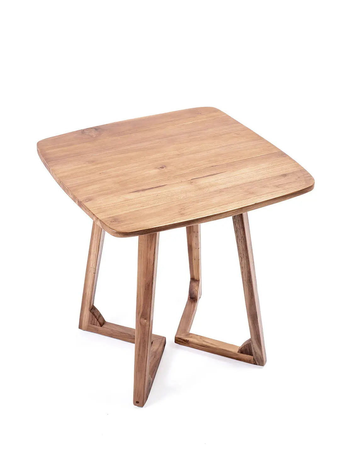 NONA Teak Coffee Table 55 cm | Handcrafted Elegant Table