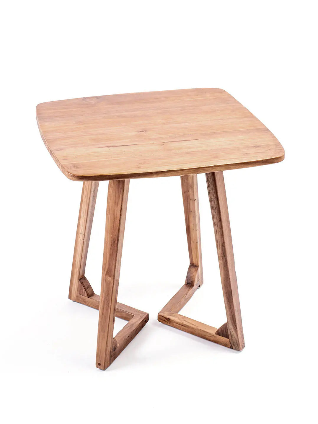 NONA Teak Coffee Table 55 cm | Handcrafted Elegant Table