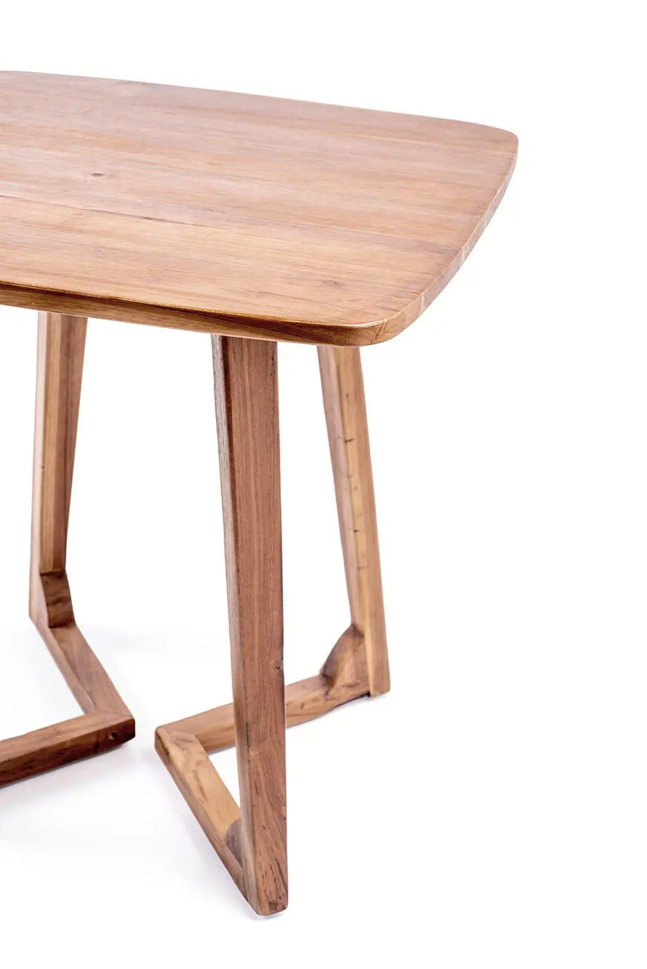 NONA Teak Coffee Table 55 cm | Handcrafted Elegant Table