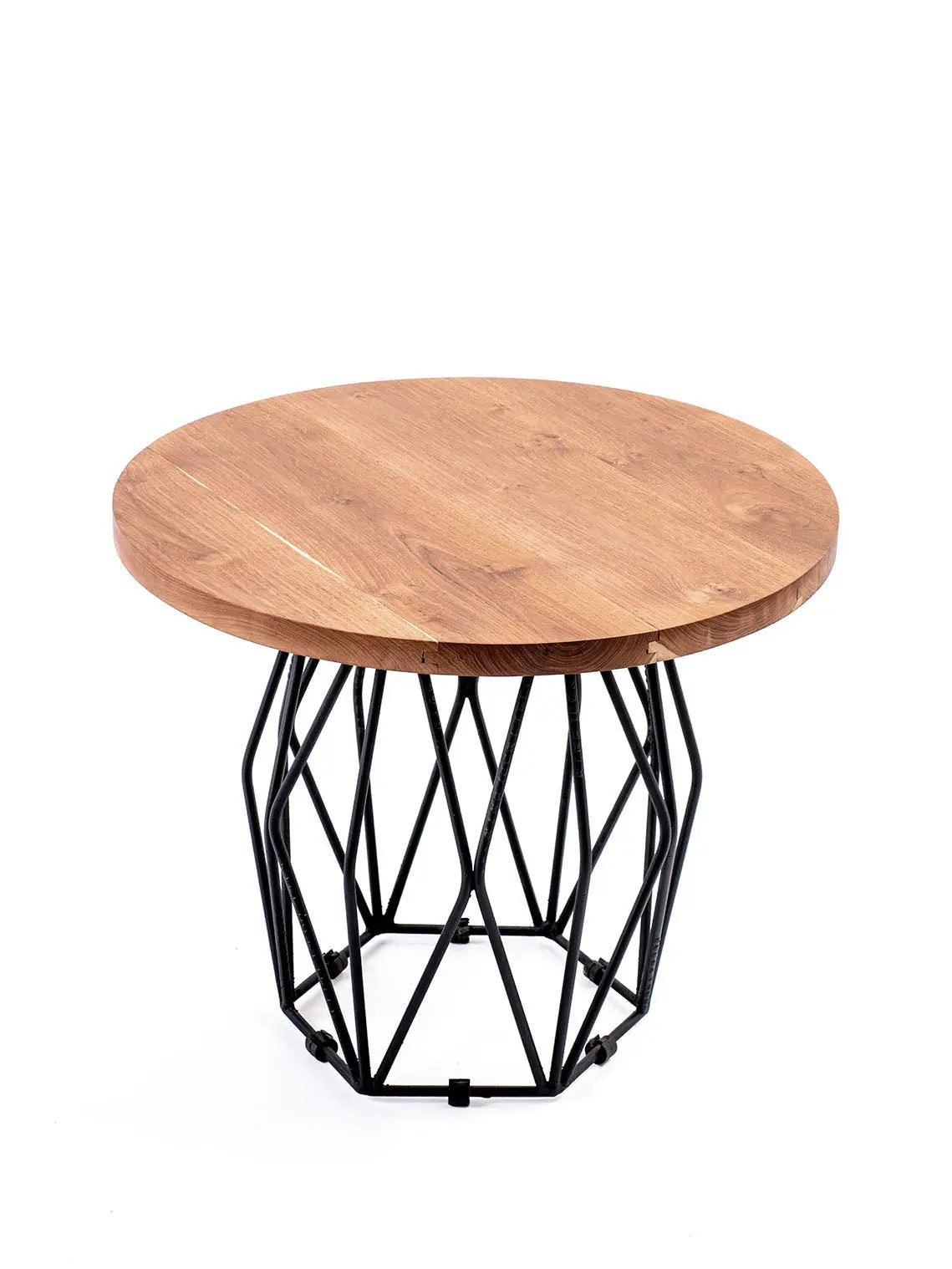 SABINA Round Coffee Table Ø60 cm | Handcrafted Industrial Design