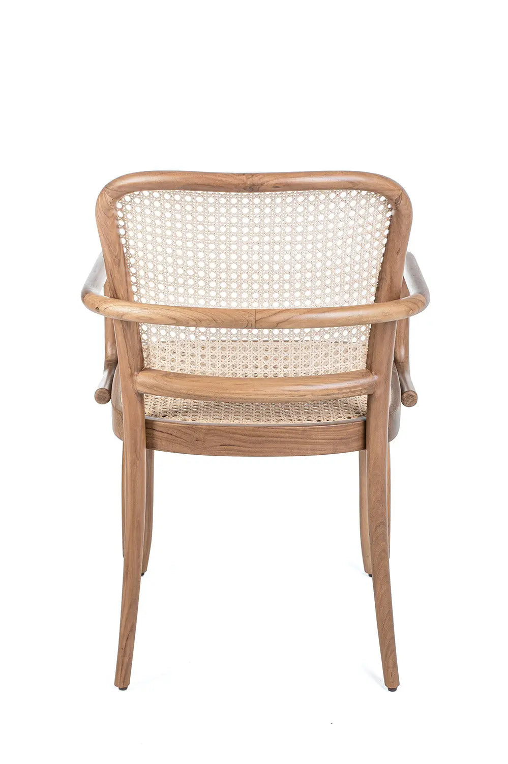 NAKAL Teak & Rattan Dining Chair | Boho Elegant Seating