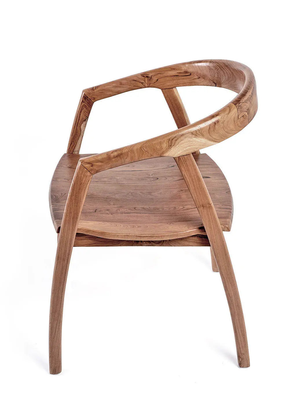 PAROS Dining Chair | Handcrafted Exotic Wood Seat