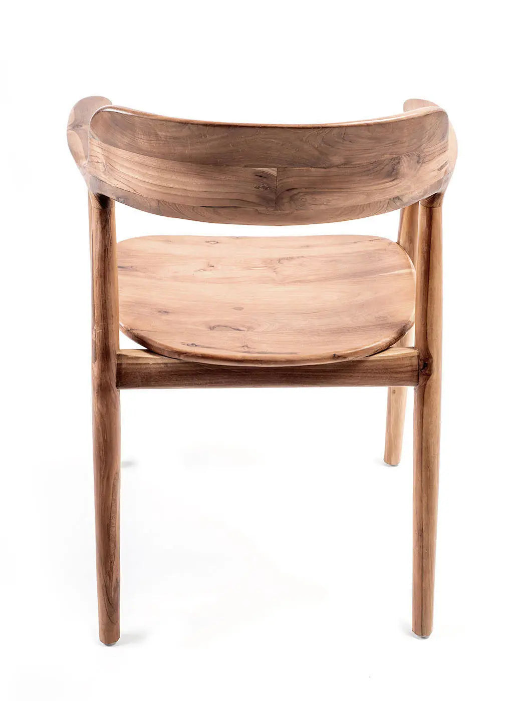 SUGAR SAND Dining Chair | Exotic Wood High-Back Seat