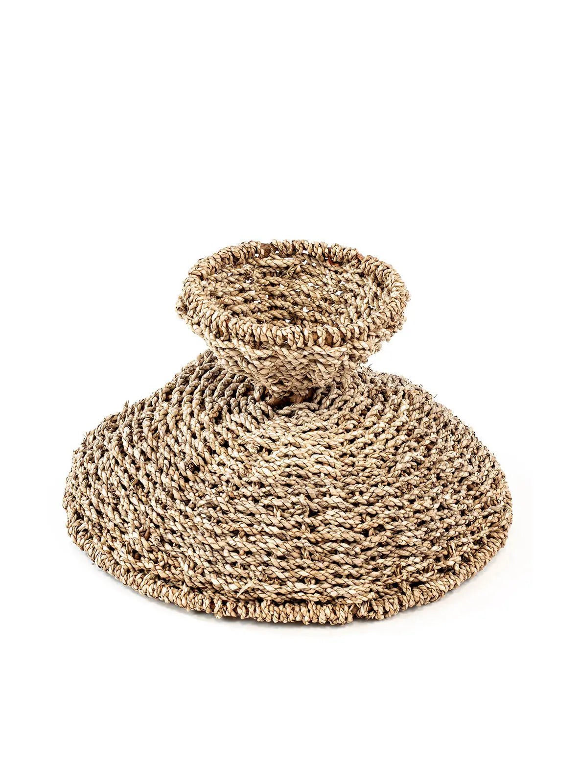RUMI Seagrass Fruit Basket Ø38 cm | Handwoven Kitchen Storage