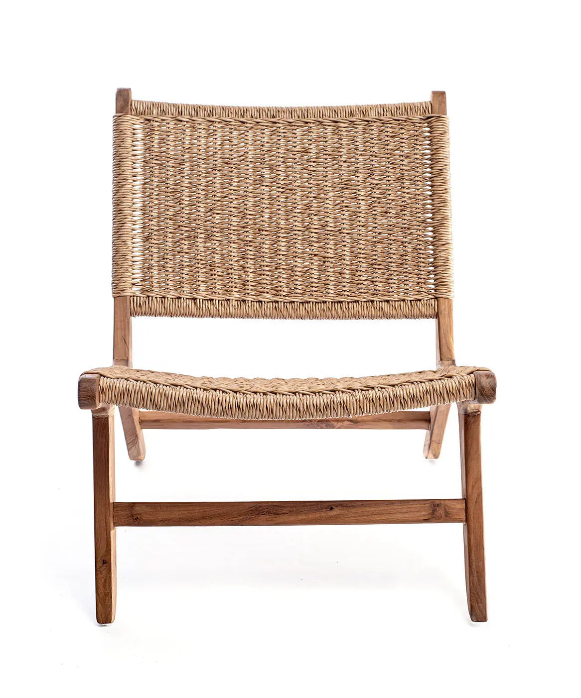 HALF MOON Teak Lounge Chair | Handcrafted Luxury Seating