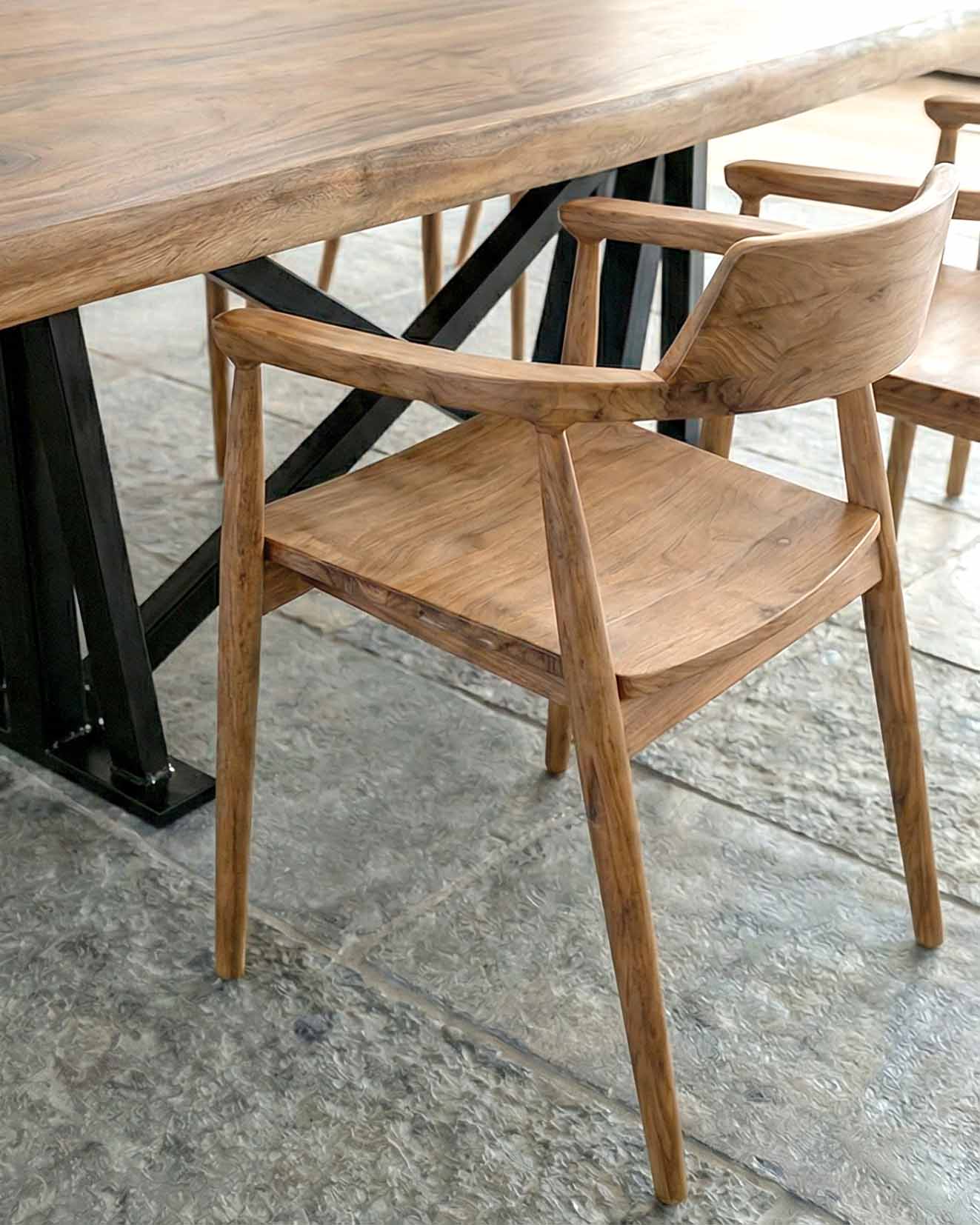 Dining Chair Teak Wood | ALMA