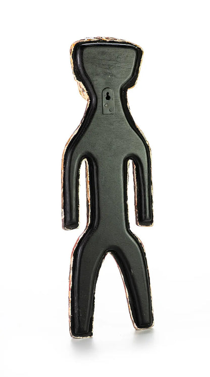 MIMI Wall Mounted Ceramic Statue 17x50 cm | Sculptural Wall Art