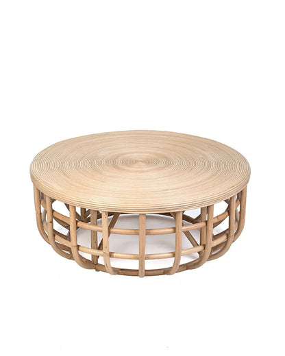 ANGLE Rattan Coffee Table Natural 100 cm | Boho Living