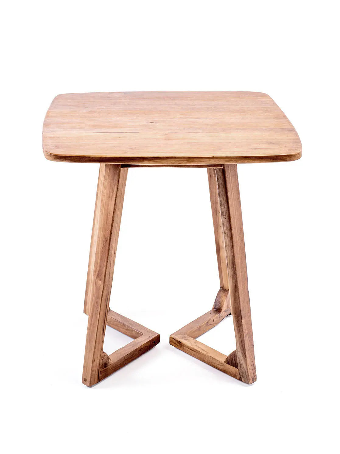 NONA Teak Coffee Table 55 cm | Handcrafted Elegant Table